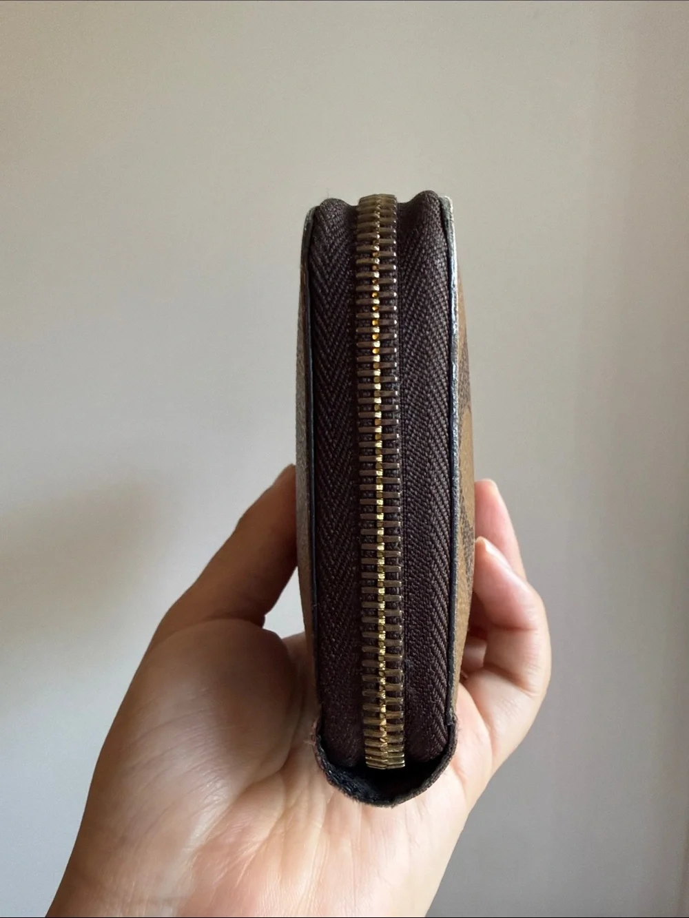 LOUIS VUITTON Giant Monogram Reverse Zippy Wallet